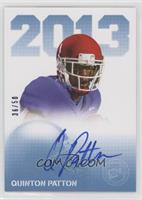 Quinton Patton #/50