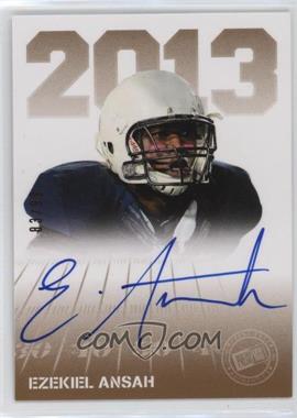 2013 Press Pass - Press Pass Signings - Bronze #PPS-EA - Ezekiel Ansah /99