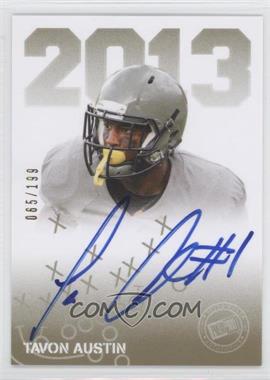 2013 Press Pass - Press Pass Signings - Gold #PPS-TA - Tavon Austin /199