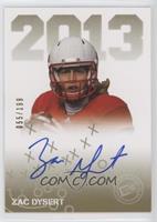 Zac Dysert #/199