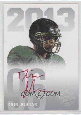 2013 Press Pass - Press Pass Signings - Red Ink #PPS-DJ - Dion Jordan