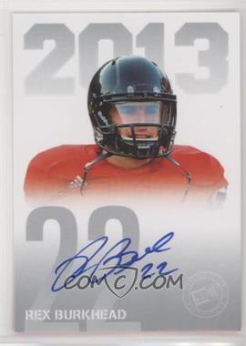 2013 Press Pass - Press Pass Signings #PPS-RB - Rex Burkhead