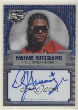 2013 Press Pass Fanfare - [Base] - Aqua #FF-DJS - D.J. Swearinger /99