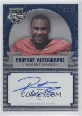 2013 Press Pass Fanfare - [Base] - Blue #FF-RW - Robert Woods /149