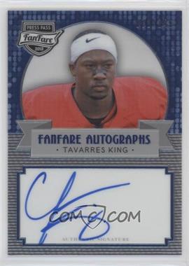 2013 Press Pass Fanfare - [Base] - Blue #FF-TK - Tavarres King /149