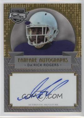 2013 Press Pass Fanfare - [Base] - Gold #FF-DR2 - Da'Rick Rogers