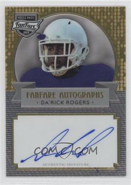 2013 Press Pass Fanfare - [Base] - Gold #FF-DR2 - Da'Rick Rogers