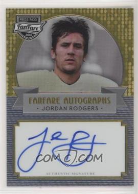 2013 Press Pass Fanfare - [Base] - Gold #FF-JR2 - Jordan Rodgers