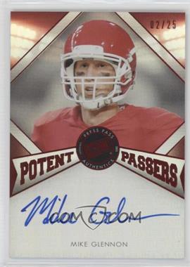 2013 Press Pass Fanfare - Potent Passers - Red #PP-MG - Mike Glennon /25