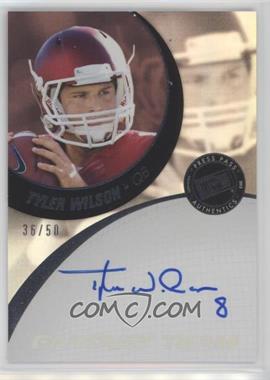 2013 Press Pass Showcase - Fantasy Team Autographs #FT-TW2 - Tyler Wilson /50