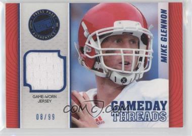 2013 Press Pass Showcase - Gameday Threads - Blue #GT-MG - Mike Glennon /99