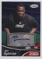 SP Foil Autographs - Alec Ogletree #/10