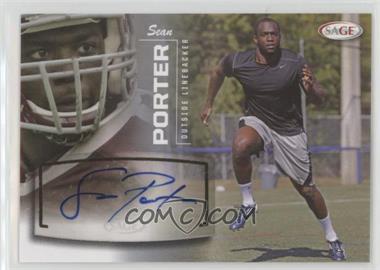 2013 SAGE - Autographs - Silver #41 - Sean Porter