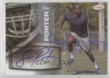 2013 SAGE - Autographs - Silver #41 - Sean Porter