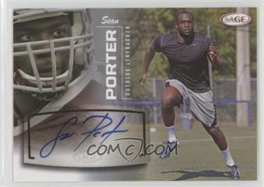 2013 SAGE - Autographs - Silver #41 - Sean Porter