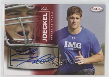 2013 SAGE - Autographs #22 - Luke Joeckel