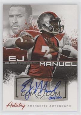 2013 SAGE Hit - Artistry Autographs #AA-19 - EJ Manuel /100