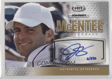 2013 SAGE Hit - Autographs - Gold #A107 - Johnny McEntee /250