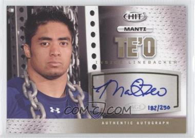 2013 SAGE Hit - Autographs - Gold #A5 - Manti Te'o /250