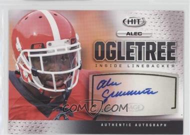 2013 SAGE Hit - Autographs - Silver #A124 - Alec Ogletree