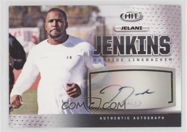 2013 SAGE Hit - Autographs - Silver #A130 - Jelani Jenkins