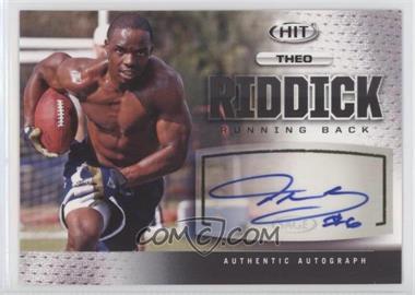 2013 SAGE Hit - Autographs - Silver #A136 - Theo Riddick