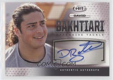 2013 SAGE Hit - Autographs - Silver #A139 - David Bakhtiari