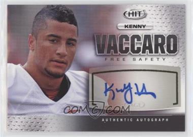 2013 SAGE Hit - Autographs - Silver #A140 - Kenny Vaccaro