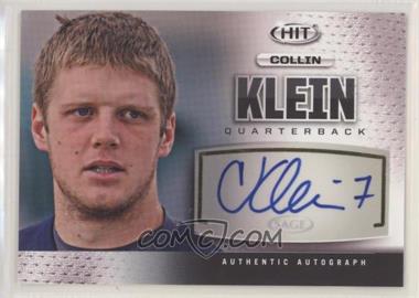 2013 SAGE Hit - Autographs - Silver #A3 - Collin Klein