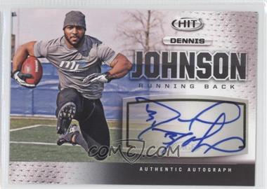 2013 SAGE Hit - Autographs - Silver #A33 - Dennis Johnson