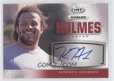 2013 SAGE Hit - Autographs #A129 - Khaled Holmes