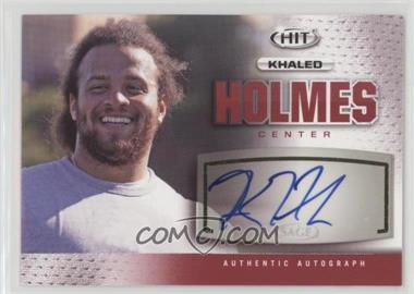 2013 SAGE Hit - Autographs #A129 - Khaled Holmes