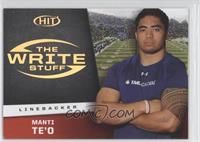 Manti Te'o [Noted]