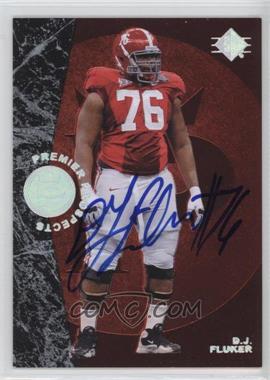 2013 SP Authentic - 1996 SP Design - Autographs #96SP-17 - D.J. Fluker