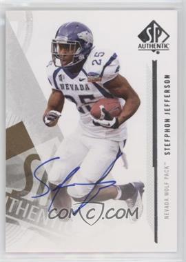 2013 SP Authentic - [Base] - Autographs #32 - Stefphon Jefferson