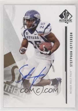 2013 SP Authentic - [Base] - Autographs #32 - Stefphon Jefferson