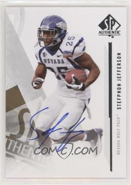 2013 SP Authentic - [Base] - Autographs #32 - Stefphon Jefferson