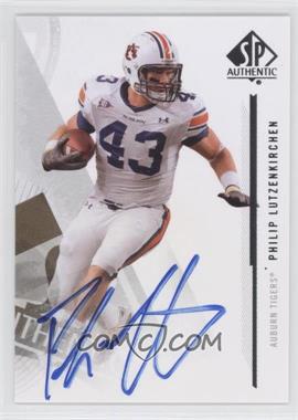 2013 SP Authentic - [Base] - Autographs #65 - Philip Lutzenkirchen