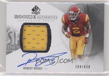 2013 SP Authentic - [Base] #152 - Rookie Autograph Patch - Robert Woods /650