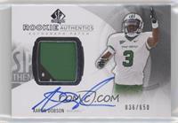 Rookie Autograph Patch - Aaron Dobson #/650