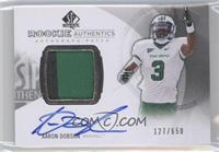 Rookie Autograph Patch - Aaron Dobson #/650