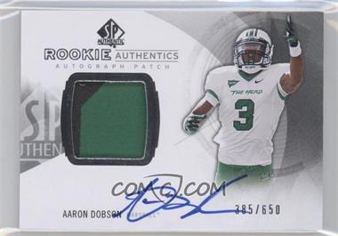 2013 SP Authentic - [Base] #156 - Rookie Autograph Patch - Aaron Dobson /650