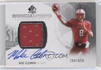 Rookie Autograph Patch - Mike Glennon [EX to NM] #/650