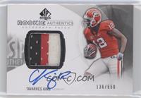 Rookie Autograph Patch - Tavarres King #/650