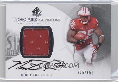 2013 SP Authentic - [Base] #164 - Rookie Autograph Patch - Montee Ball /650