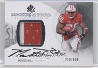 Rookie Autograph Patch - Montee Ball #/650