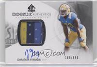 Rookie Autograph Patch - Johnathan Franklin #/650