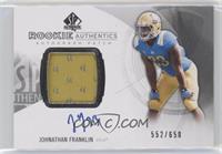 Rookie Autograph Patch - Johnathan Franklin #/650