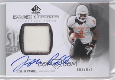 2013 SP Authentic - [Base] #171 - Rookie Autograph Patch - Joseph Randle /650