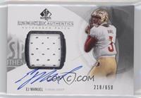 Rookie Autograph Patch - EJ Manuel #/650